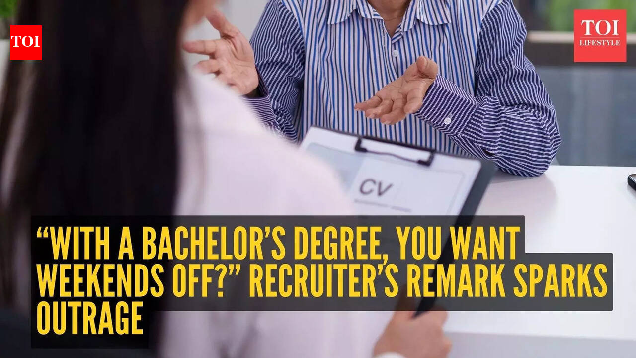 “With a bachelor’s degree, you want weekends off?” Recruiter’s remark sparks outrage