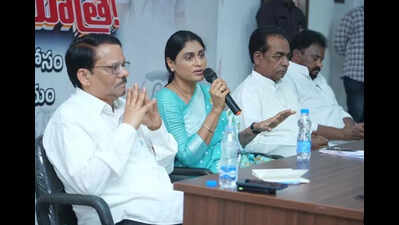 YS Sharmila to launch state-wide ‘Upaadhi Haami Parirakshana Yatra’ on Feb 2