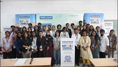 City’s college students show their oratory prowess at Speak For India