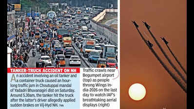 Wings India-2026 ends with awe in sky and chaos on ground
