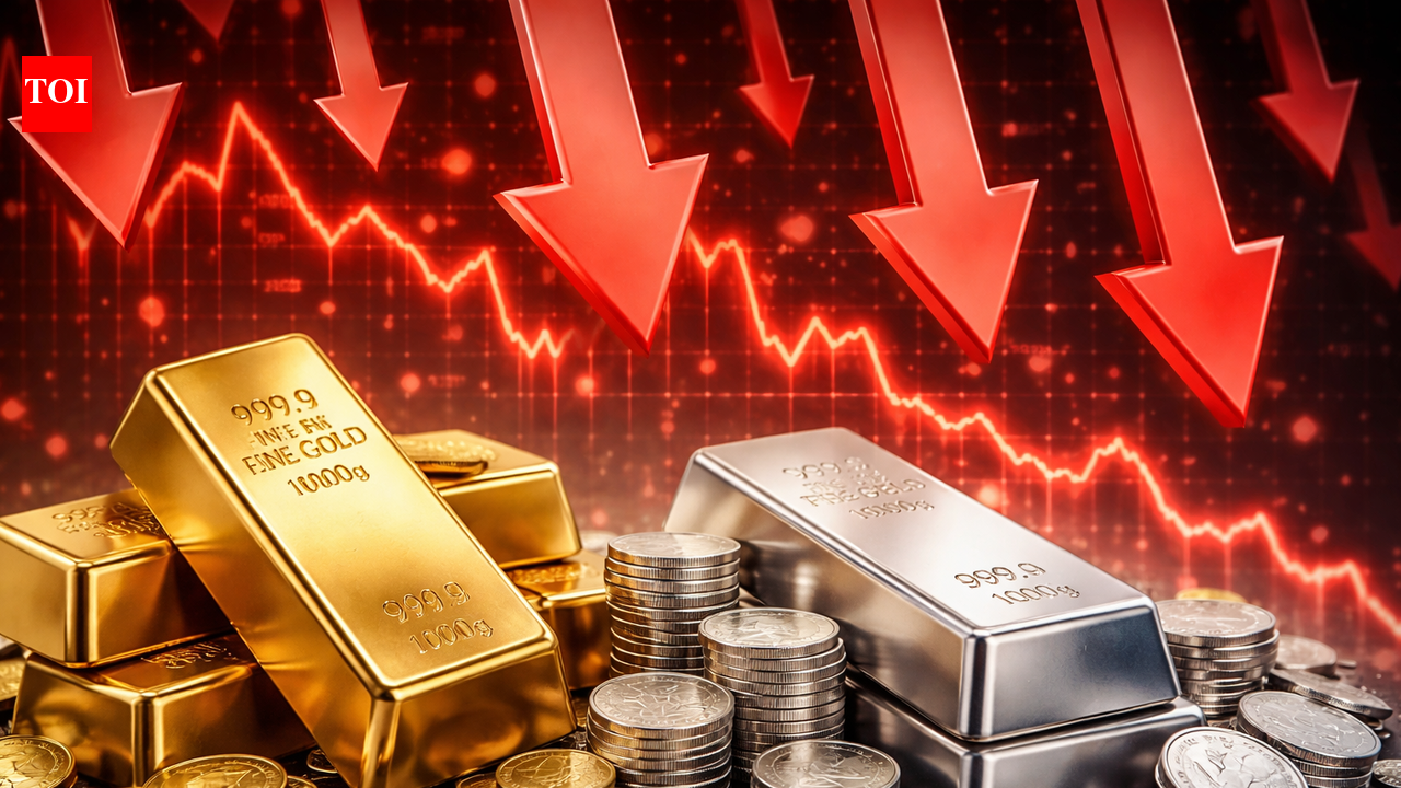 Gold, silver rates today live updates: Gold prices tumble on Budget day, silver dips 9%