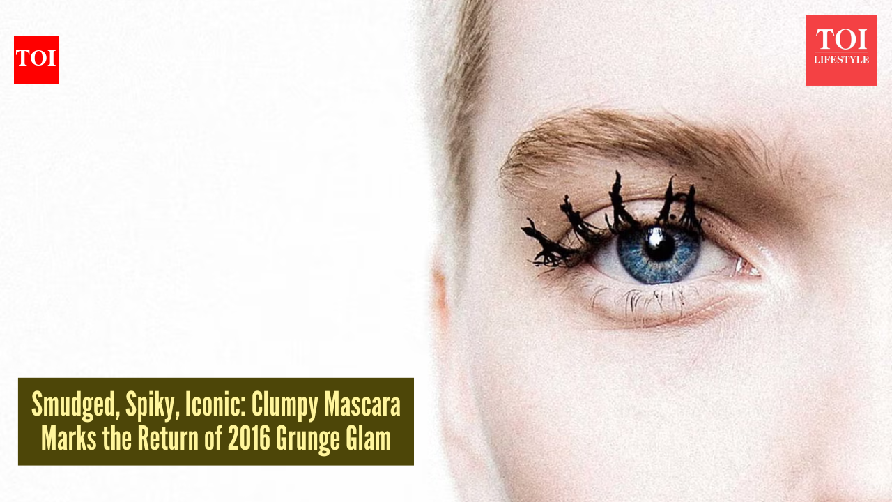 Clumpy mascara trend explained: How 2016’s grunge makeup is making a bold comeback