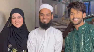 Sana Khan reacts to viral video where she refused to pose with Baseer Ali; says, “Mujhe toh pata bhi nahi…”