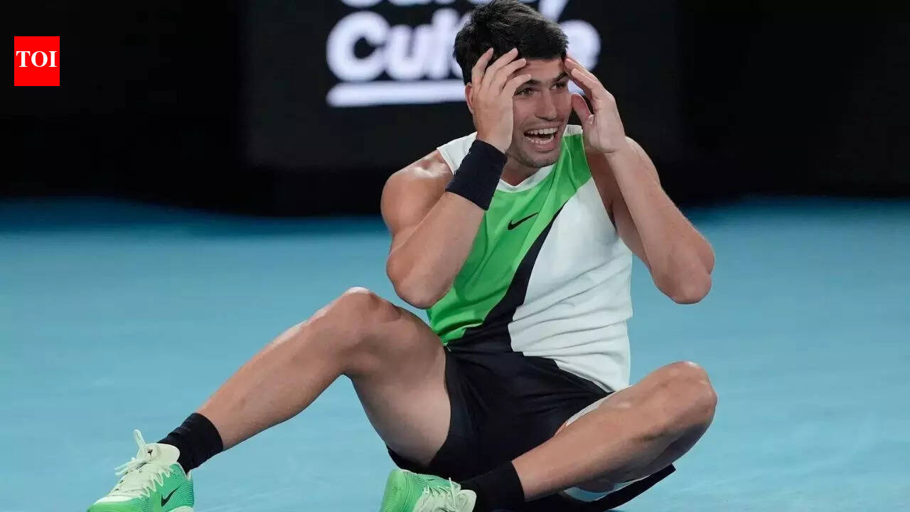 22-year-old Alcaraz wins his maiden AO title after outfoxing Djokovic