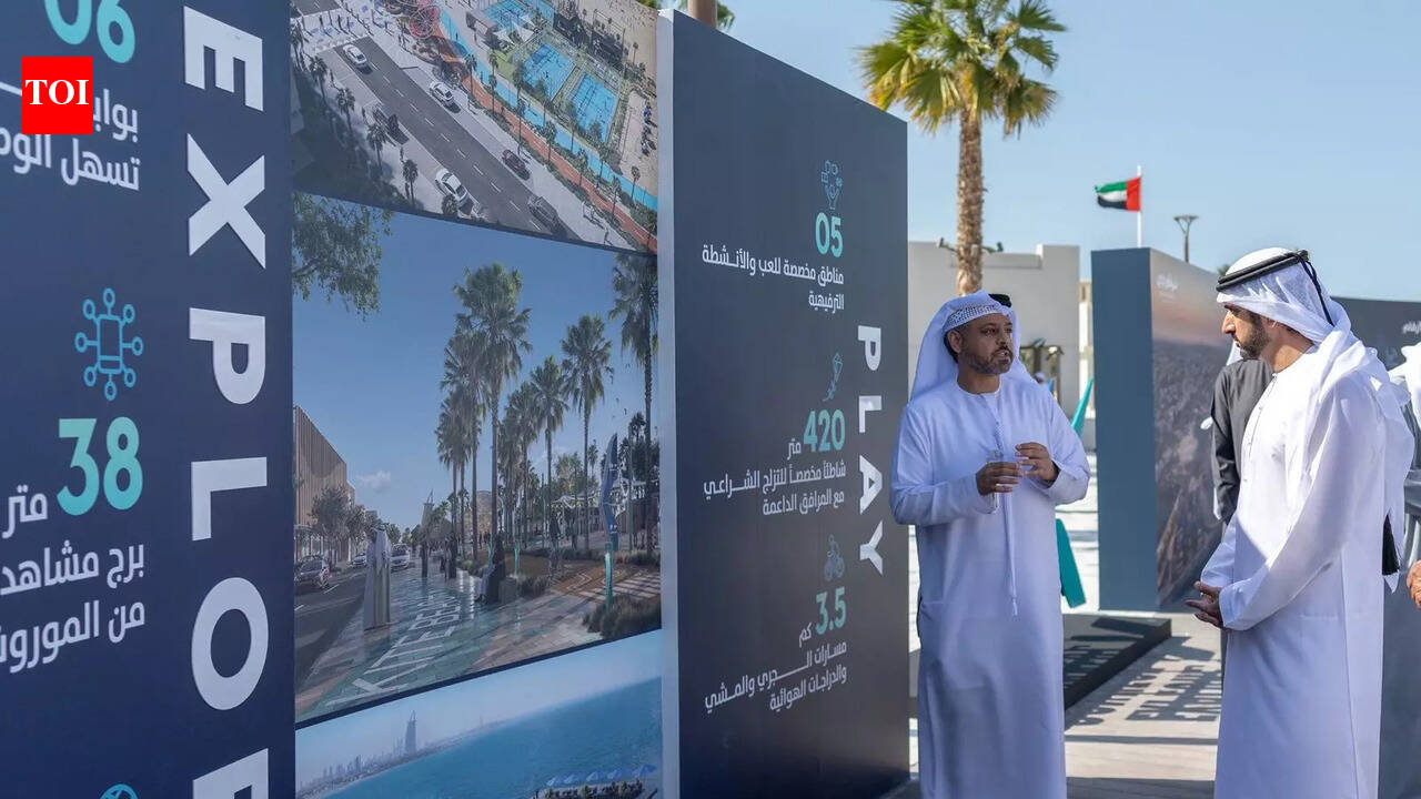 Dubai Crown Prince Sheikh Hamdan unveils Dh500m Umm Suqeim Beach makeover
