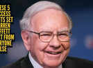 The 5 habits Warren Buffett credits for his long, wildly successful career
