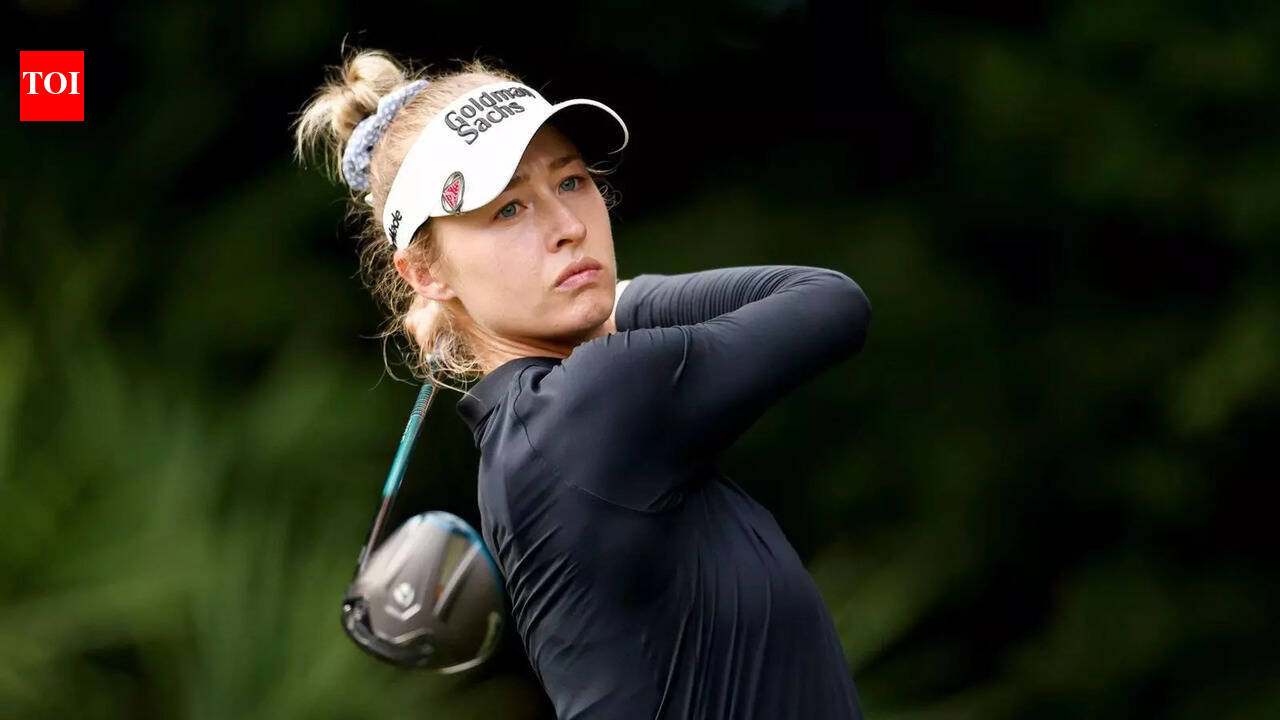 Nelly Korda blocked from teeing off amidst a $1 million event, faces surprising chaos and expected delay