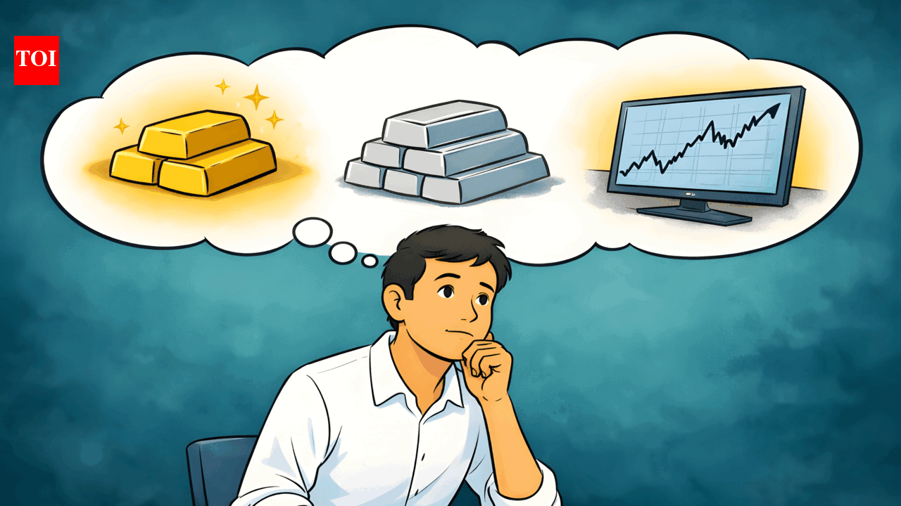 Budget+: Gold, silver and stocks – This is how returns change with time
