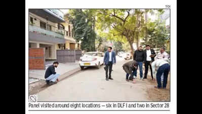 Parked cars, house ramps & utilities shrink roads in Gurgaon, finds Punjab and Haryana high court panel