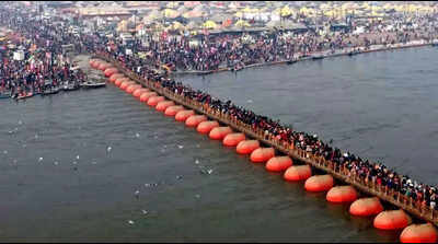 Over 2cr take sacred dip at Sangam on Maghi Purnima
