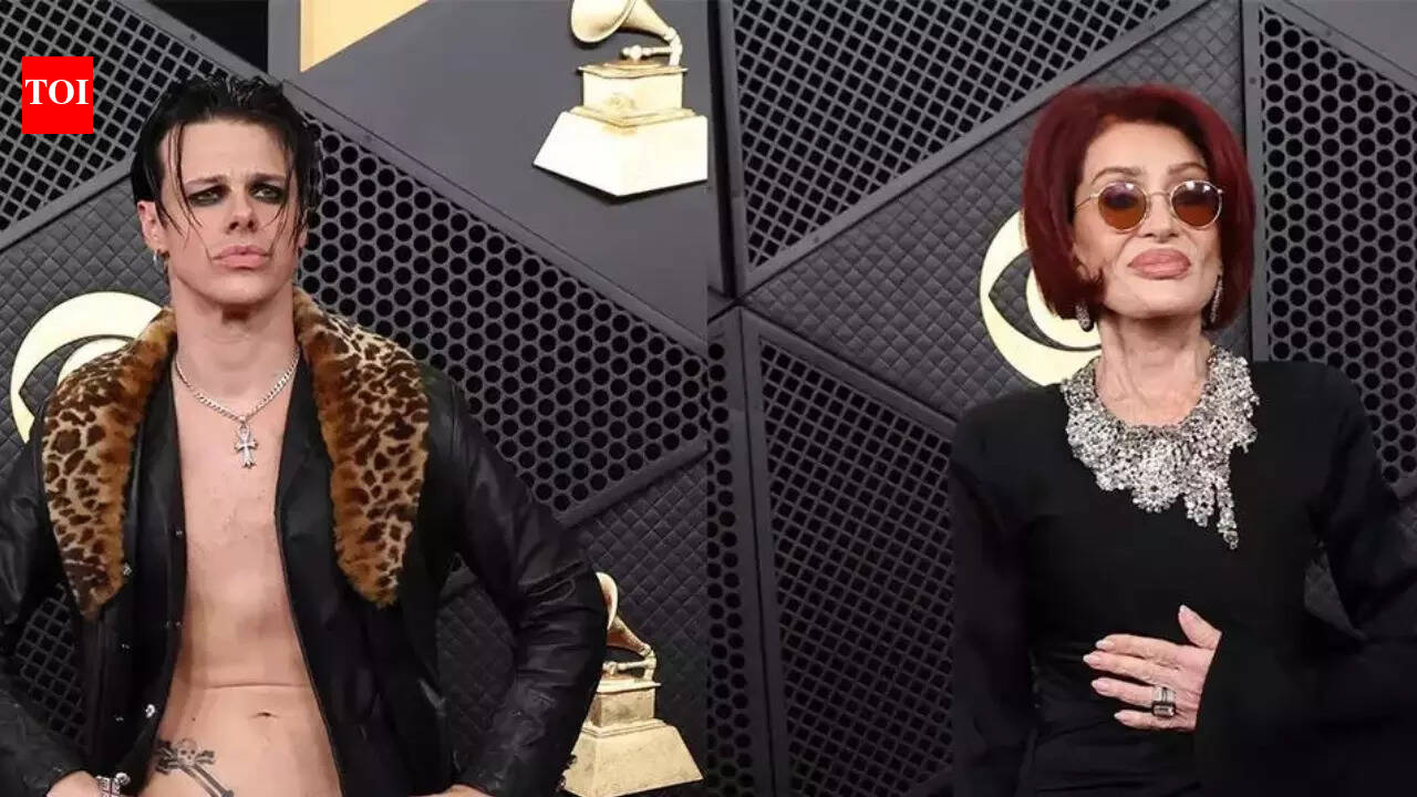 Yungblud  wins award for Best Rock Performance at Grammys, as Sharon Osbourne arrives in black outfit