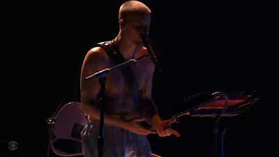 Grammy Awards 2026: Justin Bieber performs in silk underwear; fans ask 'Is he ok?'