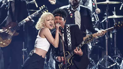 Rosé creates history at Grammys 2026: First K-Pop soloist to open the show; Performs 'APT' with Bruno Mars