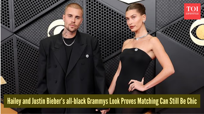 Grammys 2026: Hailey Bieber said ‘Yes’ to coordinated glam with Justin Bieber in a dreamy Alaïa gown and lots of diamonds