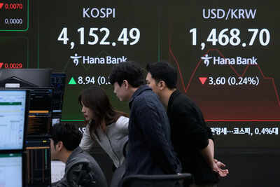 Asian stocks today: Markets trade in red as gold tumbles; HSI trims over 500 points, Kospi down 3%
