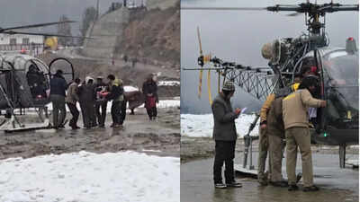IAF helicopter airlifts paralysed 85-year-old woman from Himachal Pradesh after heavy snowfall blocks all roads
