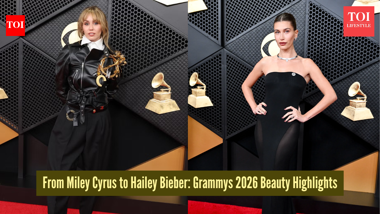 Miley Cyrus to Hailey Bieber: Best beauty looks from the 2026 Grammy Awards