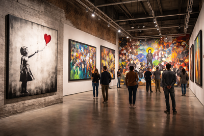 How street art moved from walls to museums