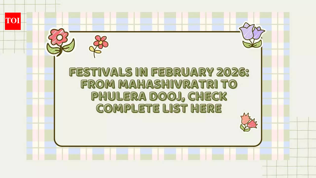 Festivals in February 2026: From Mahashivratri to Phulera Dooj, check complete list here