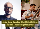 Fashion designer Akshat Bansal calls out viral sitarist Rishab Rikhiram Sharma over damaged couture he lent
