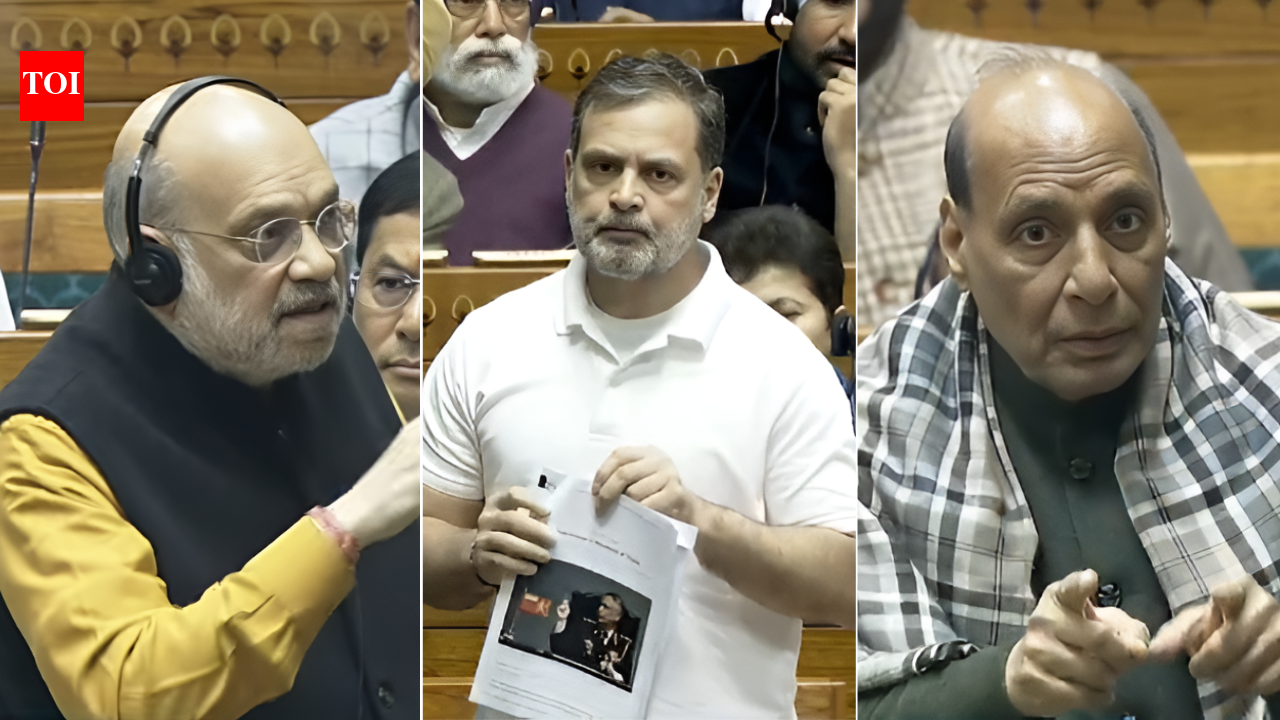 Rahul vs Shah, Rajnath: Parliament showdown over Naravane memoir — how it unfolded