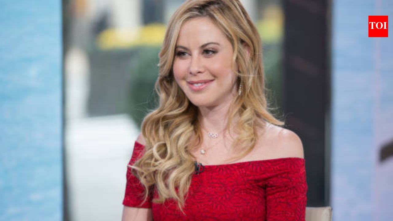girlsdoporn blonde red dress Lara Trump and mom's influence champions , she carries herself with poise  and confidence. There's a quiet strength in the way she presents herself   polished, composed, and effortlessly elegant. Her style