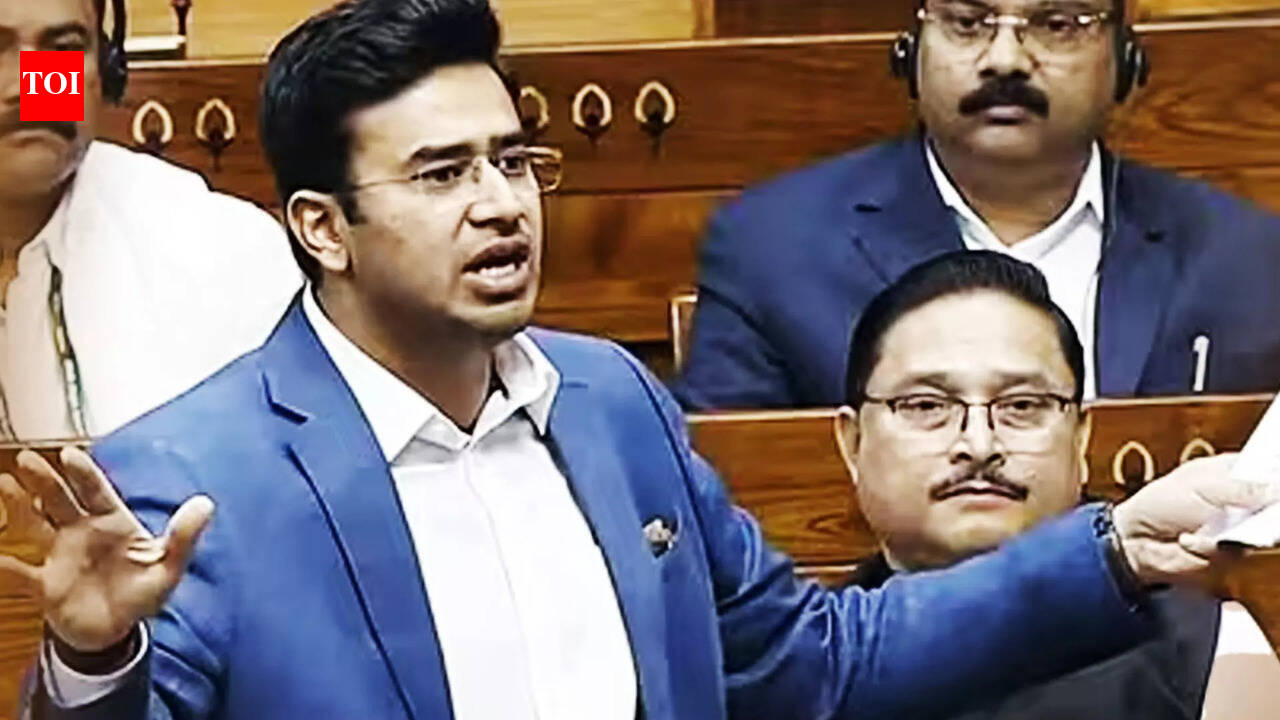 Lok Sabha Heats Up As Tejasvi Surya Labels UPA Rule Lost Decade Of Opportunity, Congress Protests