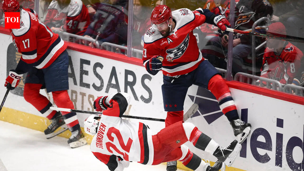 NHL Player Safety clears Tom Wilson after a hit on Logan Stankoven in the Capitals and Hurricanes game