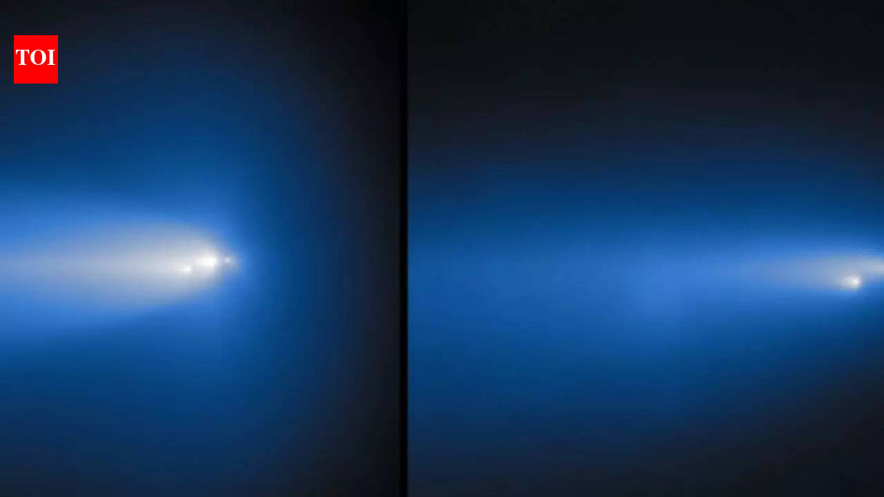Comet C/2025 K1 ATLAS breaking apart into pieces: Gemini North Telescope release images after a closest Sun flyby