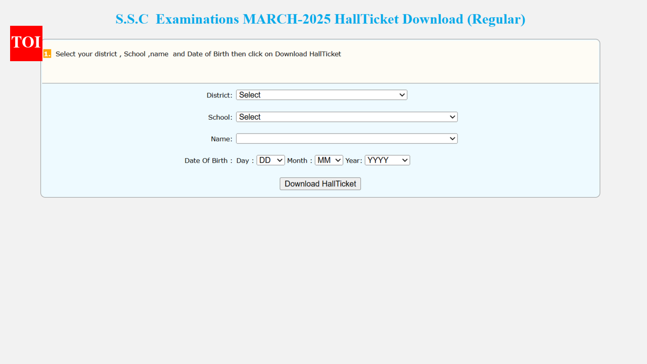 TS SSC 2026 hall tickets released at bse.telangana.gov.in: Direct link to download here