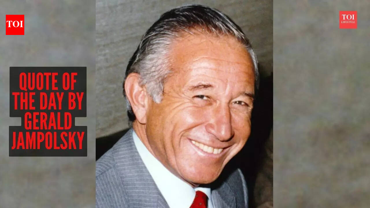 Quote of the day by Gerald Jampolsky: “Inner peace can be reached only when...”