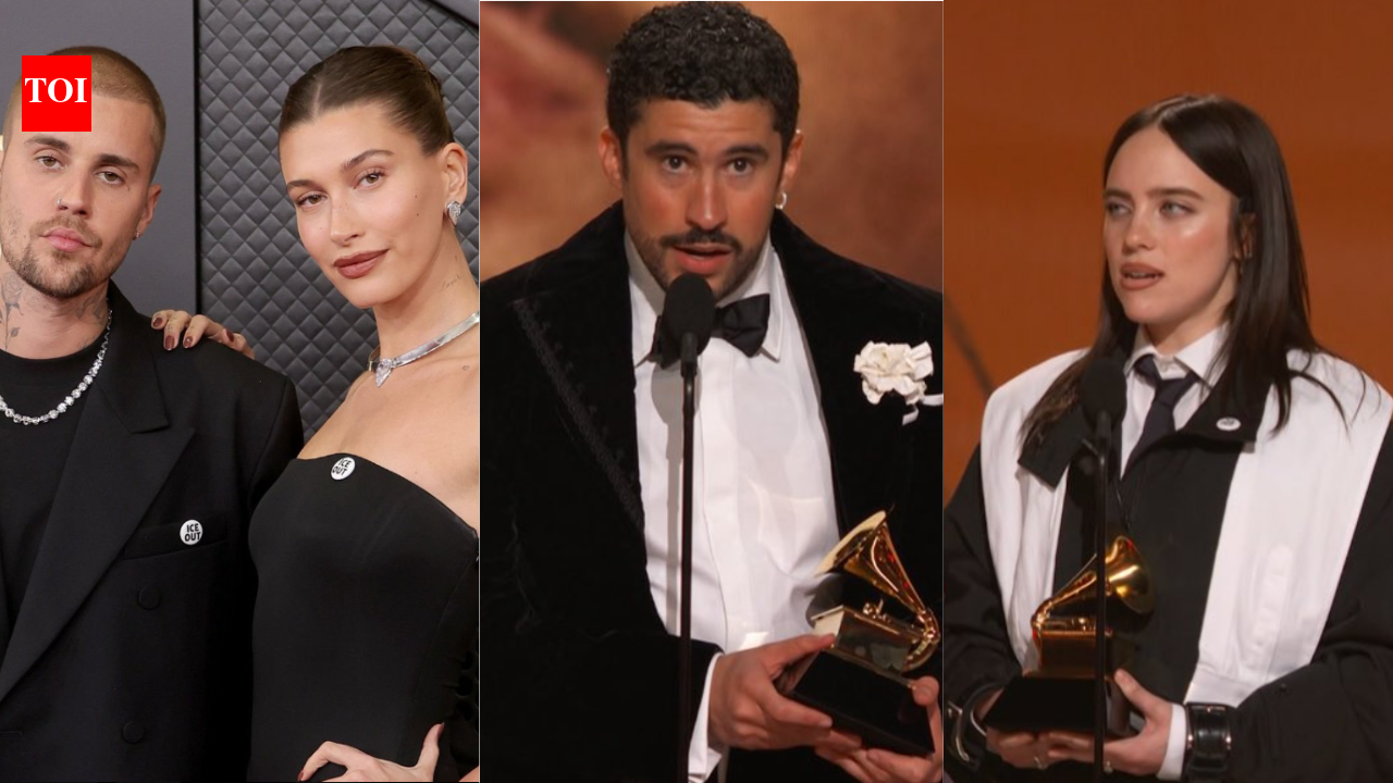 ‘ICE Out’ takes over Grammys 2026 as Billie Eilish, Bad Bunny and more speak up