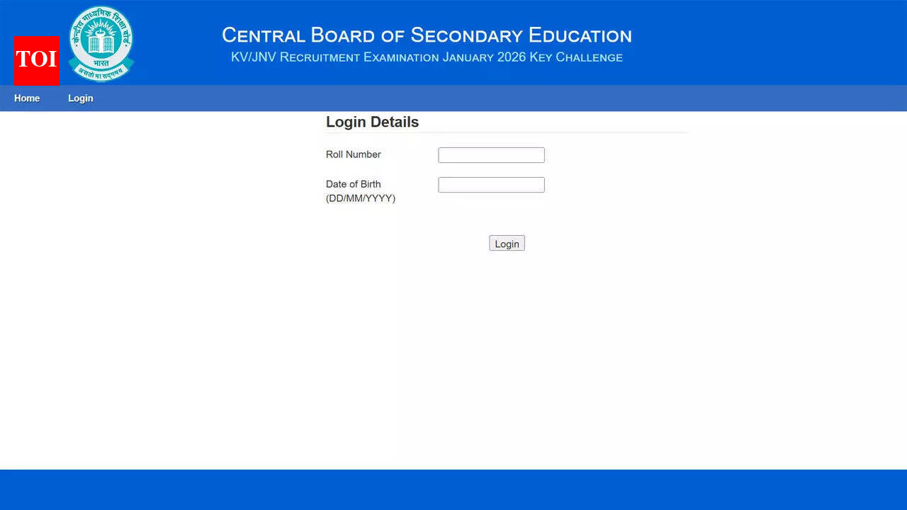 KVS NVS answer key challenge window closes February 4, download response sheet and check direct link