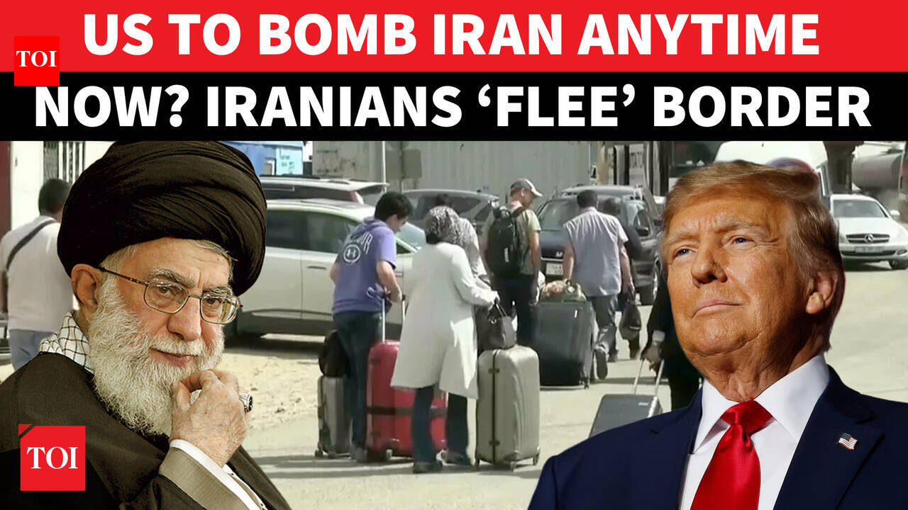 ‘RUN, RUN…WAR’: Iranians ‘FLEE’ To US’ Arab Ally Nation As Trump’s Armada Deploys | Watch