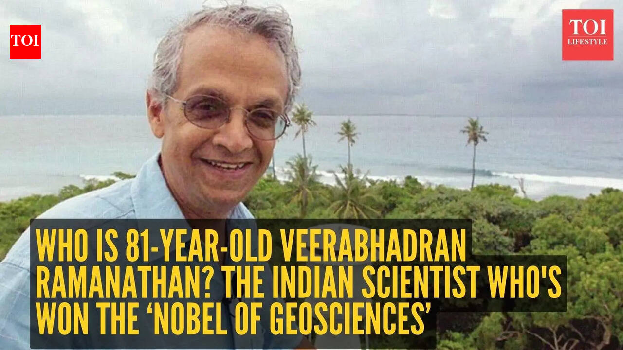 Who is 81-year-old Veerabhadran Ramanathan? The Indian scientist who's won the ‘Nobel of Geosciences’
