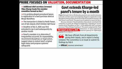 Kharge-led committee likely to submit report on Mundhwa land deal by Feb 6