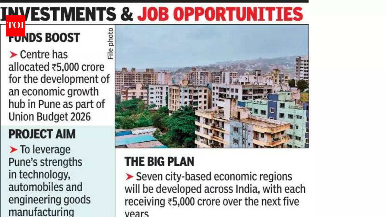 Centre Allocates Rs 5,000 Crore For Pune Hub