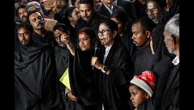 After parading SIR ‘victims’, Didi walks out of CEC meet