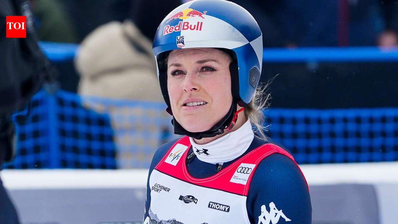 American ski racer Lindsey Vonn seeks strength from late coach after knee injury crash clouds Milan Cortina Olympics future