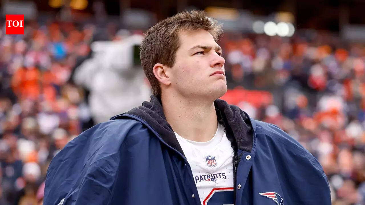 Drake Maye’s wife Ann Michael turns heads with bold ab-revealing Super Bowl workout look while Patriots QB is preparing for game against Seahawks