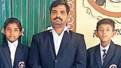 Karnataka's Chamarajanagar students blaze a trail with blazers to school