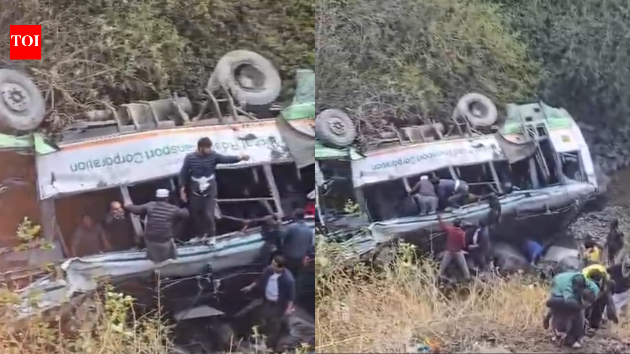 5 dead as bus carrying 30 passengers falls into gorge in Dehradun