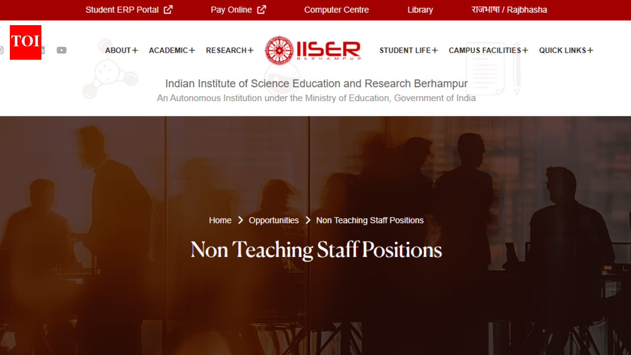IISER recruitment 2026: Advertisement out for non-teaching posts, applications to begin soon
