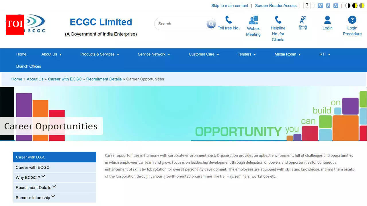 ECGC PO result 2026 to be released shortly at ecgc.in; here's how to check