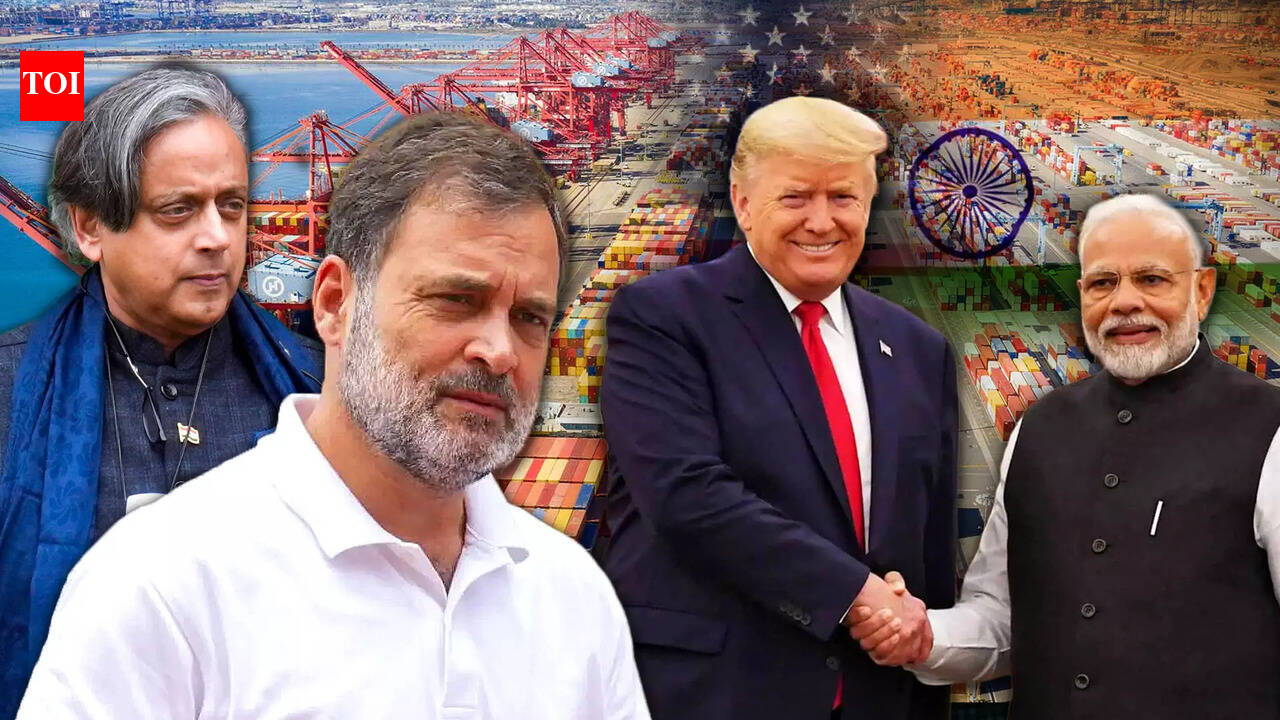 Congress Rounds On Govt As Trump Announces India‑US Trade Deal, Urges Full Disclosure To Parliament