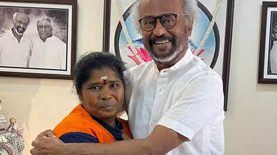 Rajinikanth gifts a gold chain to sanitary worker; 'Jailer 2' actor hails the honesty of Padma who returned 45 sovereigns