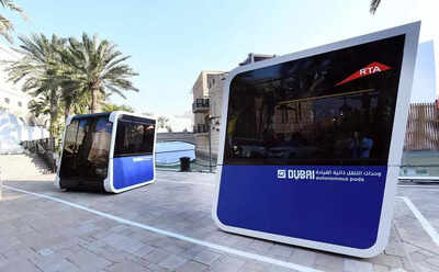 Dubai unveils driverless pod routes connecting metro stations to major destinations