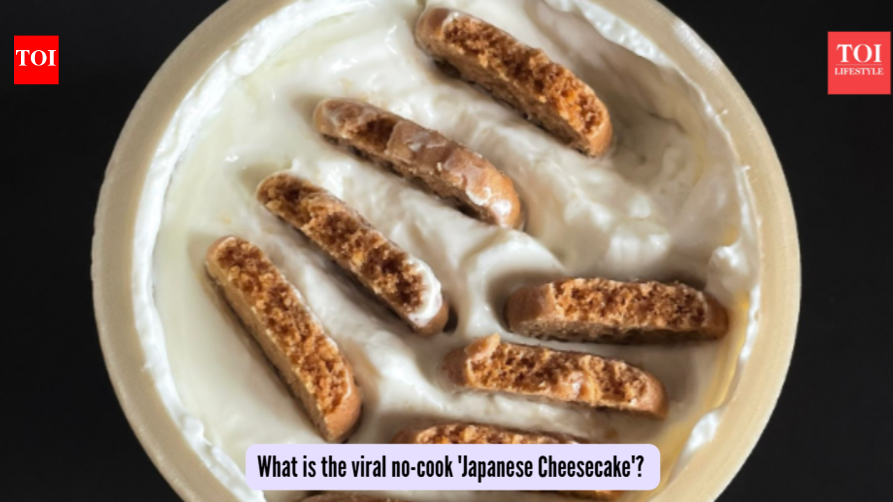 What is the viral no-bake ‘Japanese Cheesecake’ and how can you make it in a few simple steps?