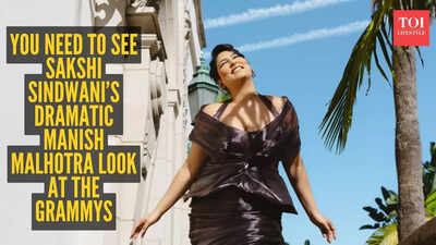 साक्षी सिंदवानी का 2026 ग्रैमीज़ में मनीष मल्होत्रा ​​के साथ डेब्यू इस बात का सबूत है कि भारतीय वस्त्र वैश्विक स्तर पर जा रहे हैं