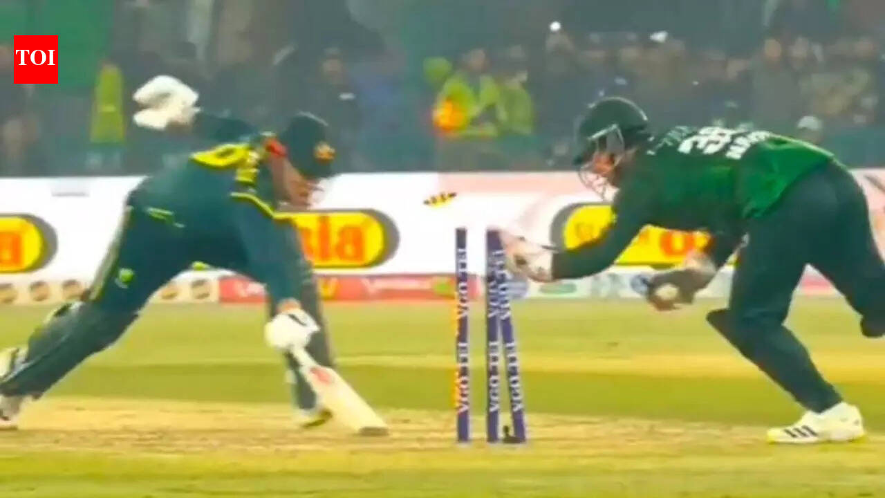 Controversy in Pakistan! Umpire under fire for Connolly dismissal - Watch